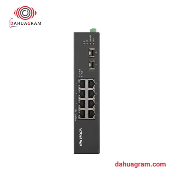 سوییچ شبکه 8 پورت PoE هایک ویژن DS-3T0510HP-E/HS