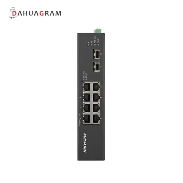 سوییچ شبکه 8 پورت PoE هایک ویژن DS-3T0510HP-E/HS — تصویر ۲