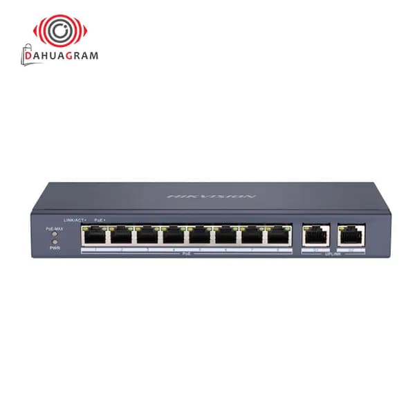 سوییچ شبکه 8 پورت PoE هایک ویژن DS-3E0310P-E/M