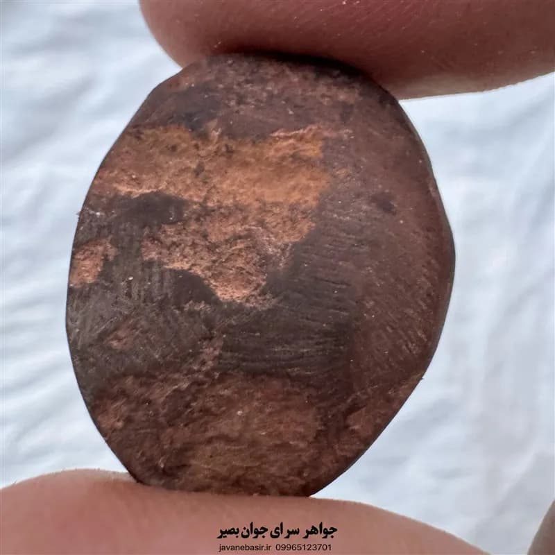 سنگ هبهاب کهنه نقشدار کد 0051 — تصویر ۲