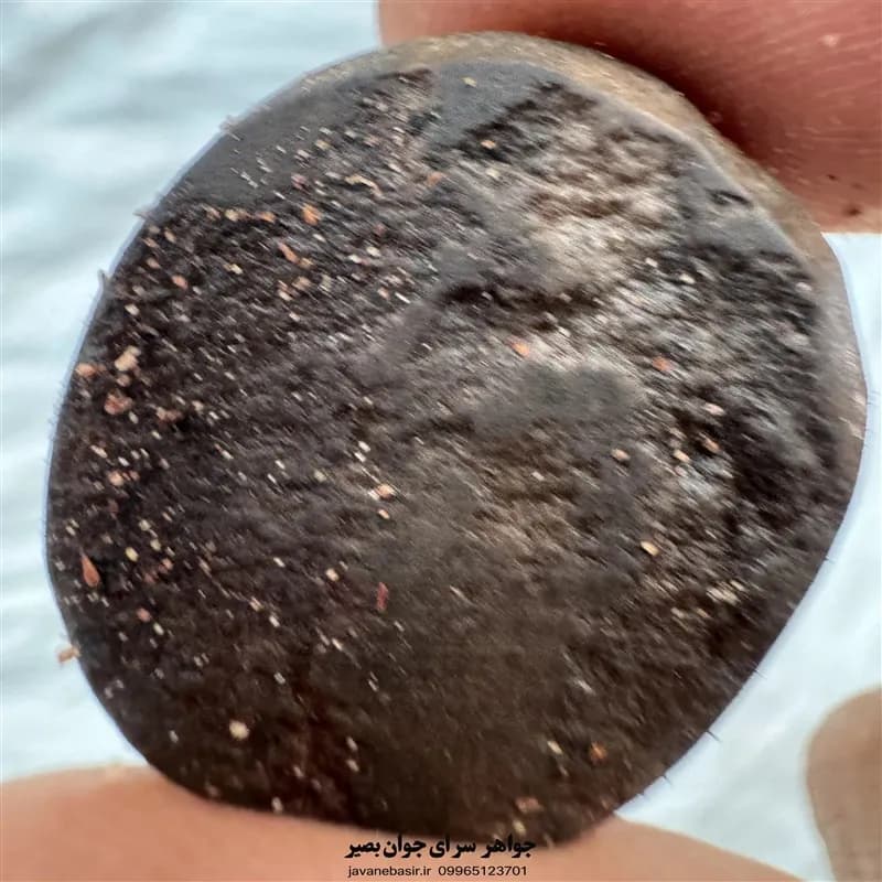 سنگ هبهاب کهنه تیره کد 0049 | نگین خاص با آثار اعمال معنوی — تصویر ۲