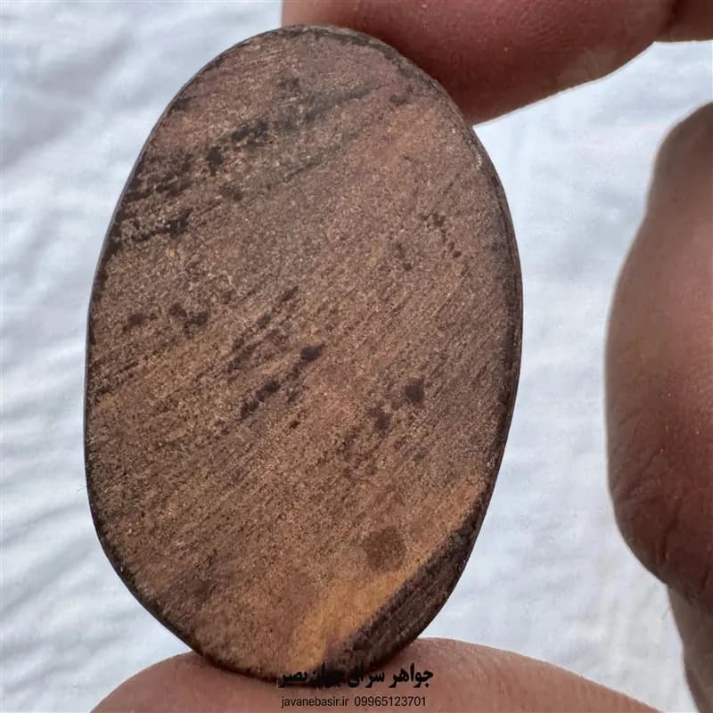 سنگ هبهاب طبیعی نقش چهره کد 0037 — تصویر ۲