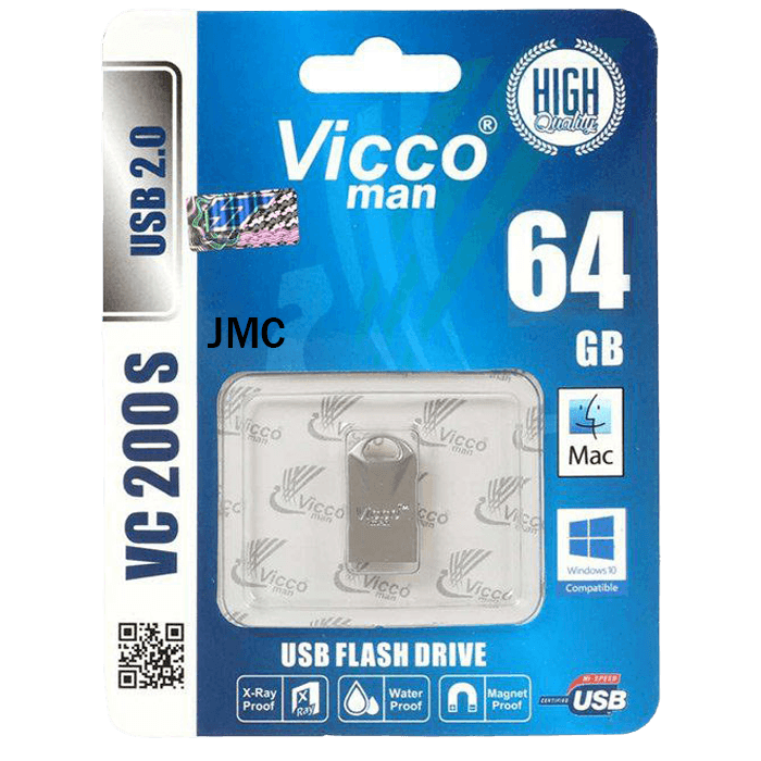 فلش مموری ویکومن مدل VC200S ظرفیت ۶۴ گیگ USB2