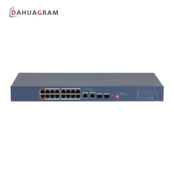 سوئیچ poe داهوا 16 پورت DH-CS4218-16ET-135 — تصویر ۳