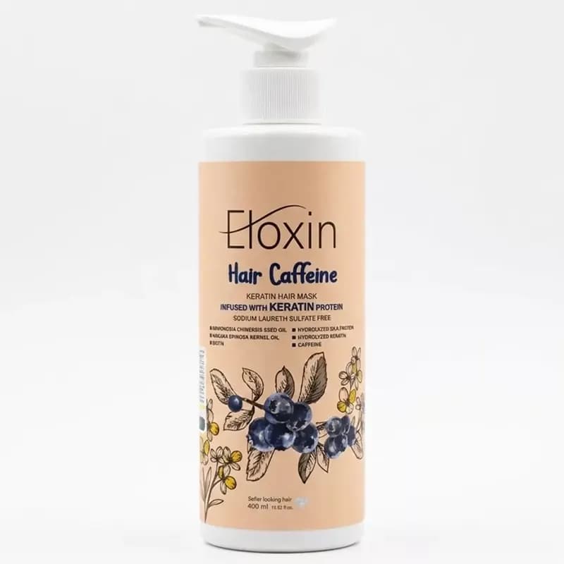 ماسک مو کافئين کراتین فاقد سولفات الوکسین Eloxin