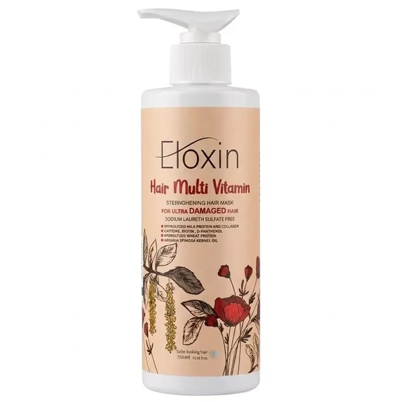 ماسک مو مولتی ویتامین فاقد سولفات الوکسین Eloxin
