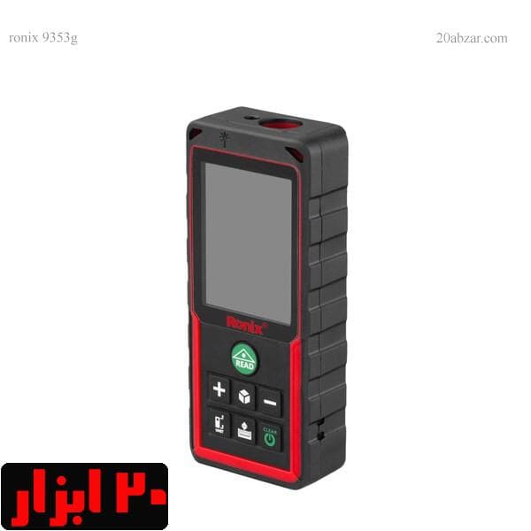 متر لیزری 100 متری نور سبز رونیکس مدل RH-9353g با کیف — تصویر ۲