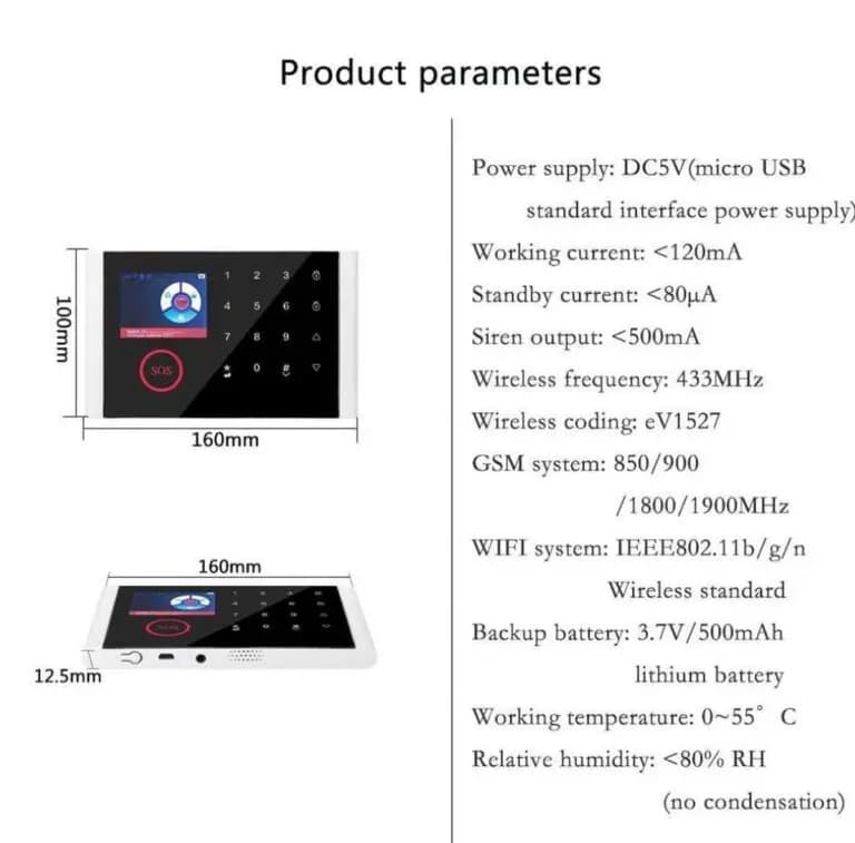 دزدگیر هوشمند اماکن تویا Tuya Smart Security System — تصویر ۱۰