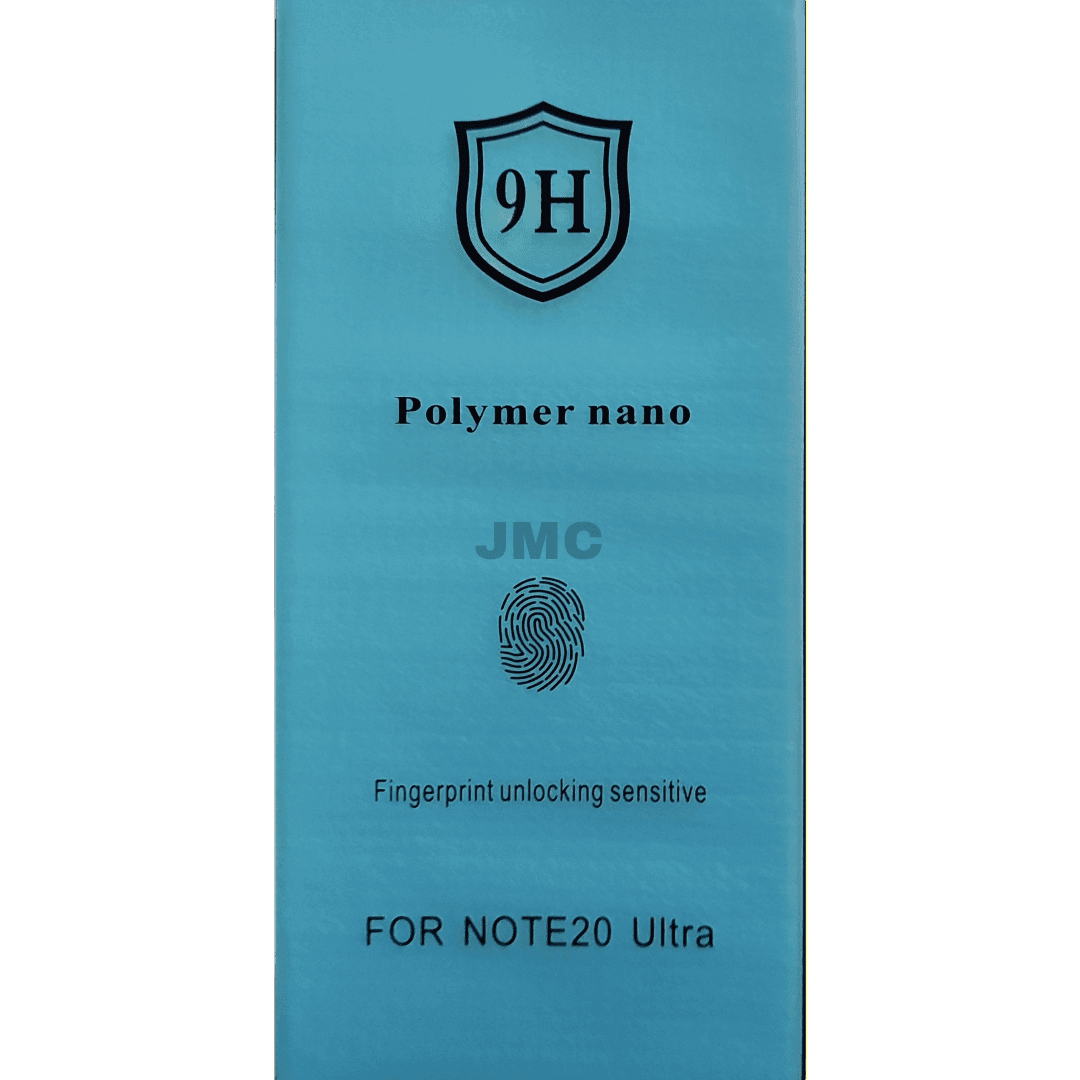 گلس محافظ صفحه نانو پلیمر سامسونگ note 20 ultra