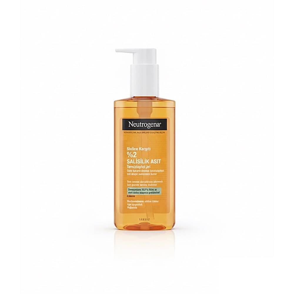 ژل شوینده صورت ضد جوش نوتروژینا Neutrogena با اسید سالیسیلیک