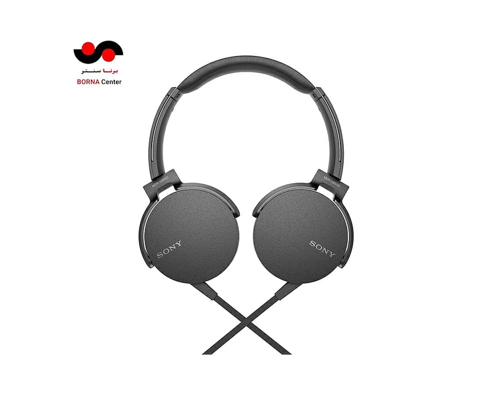 هدفون سیم دار سونی مدل MDR-XB550AP — تصویر ۳