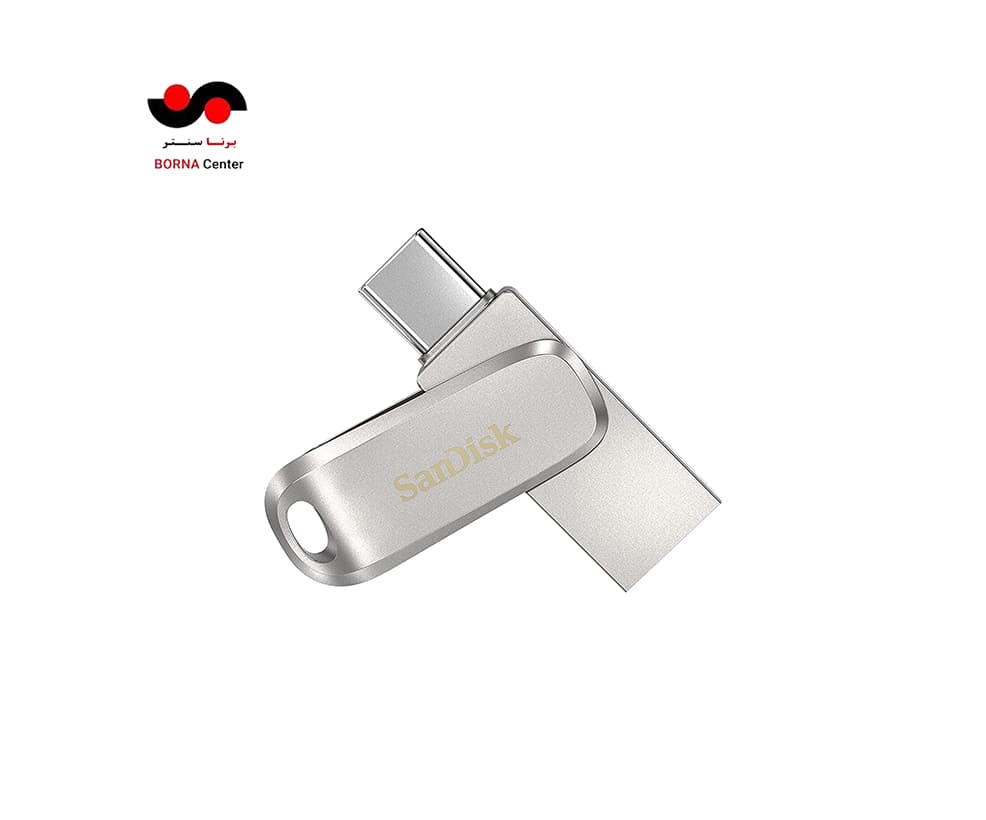 فلش مموری سن دیسک مدل Ultra Dual Drive Luxe USB Type-c 128GB