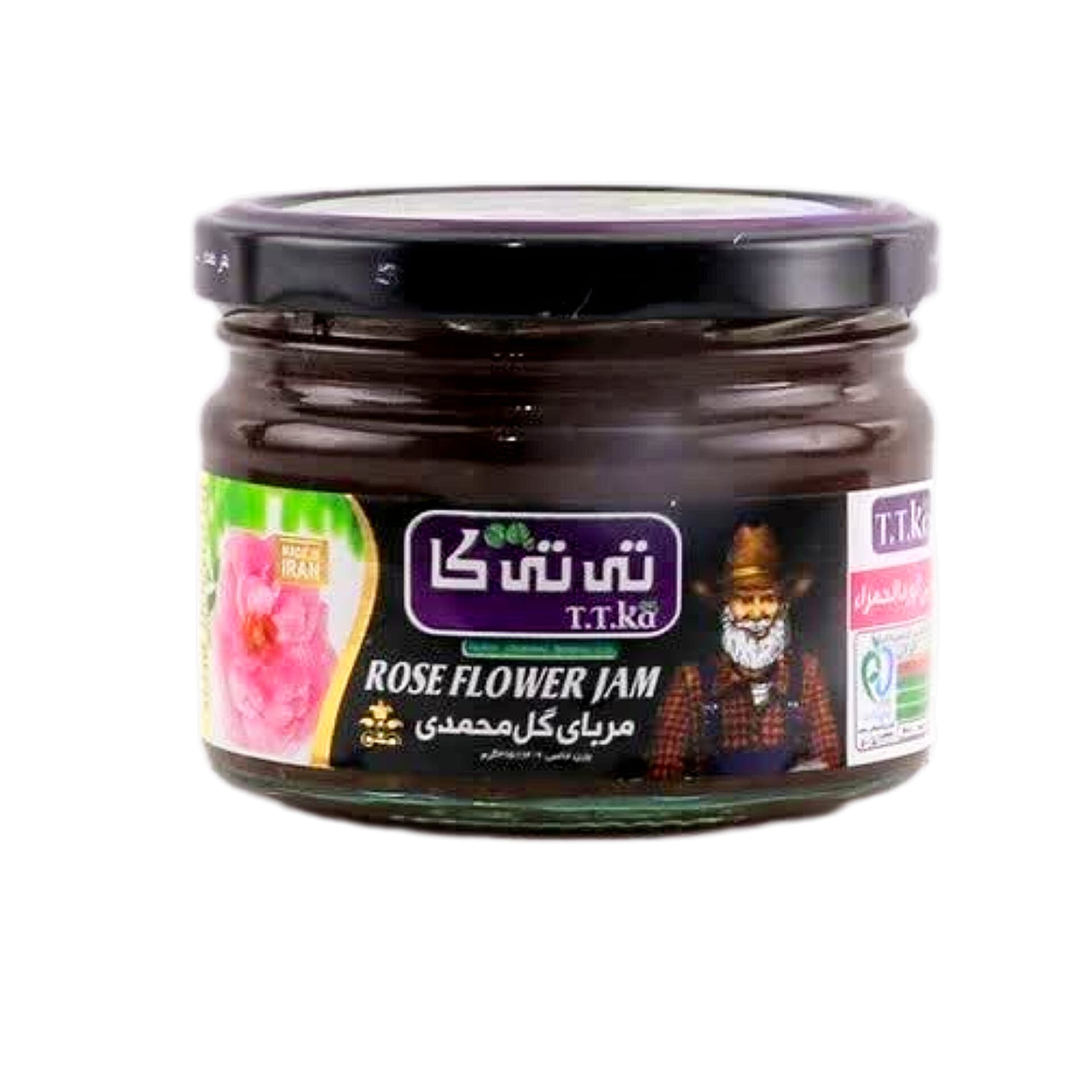 مربا 315گرمی گل سرخ تی تی کا