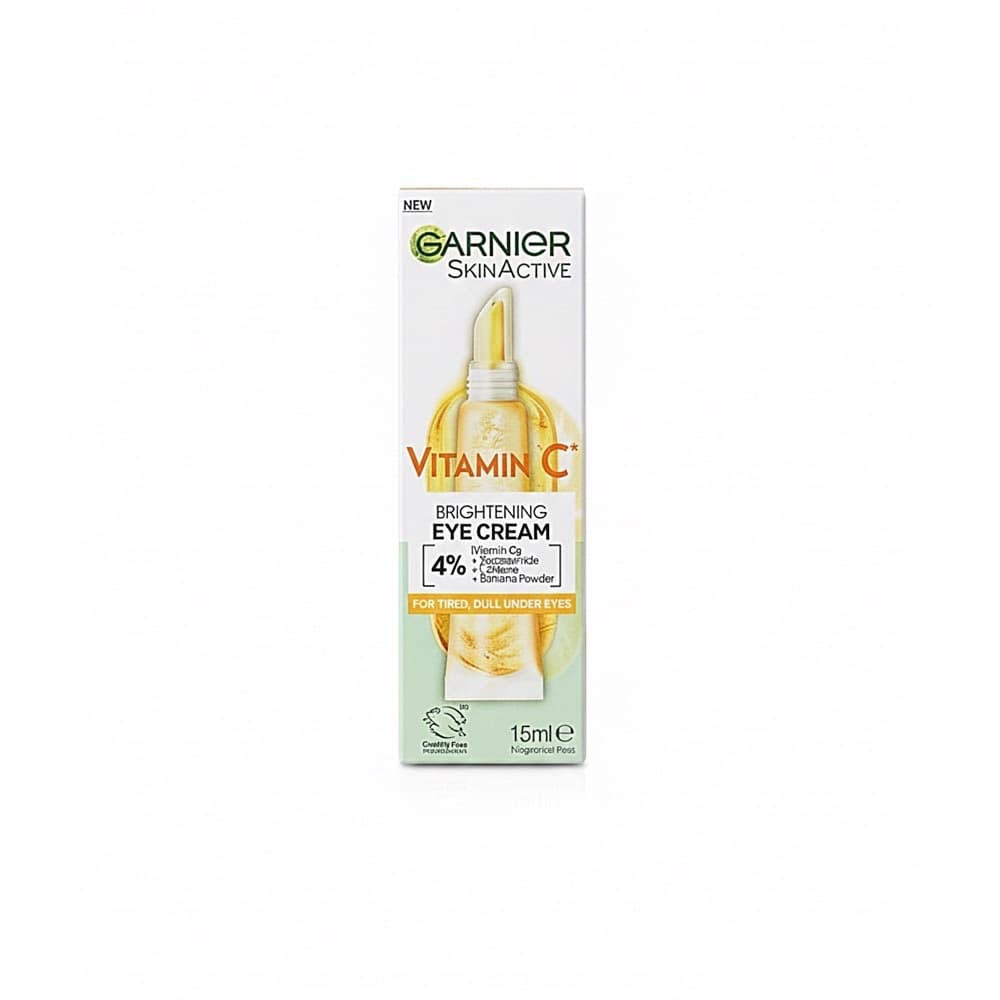 کرم دور چشم گارنیر ویتامین سی | Garnier Vitamin C Brightening Eye Cream – حجم ۱۵ میل — تصویر ۳
