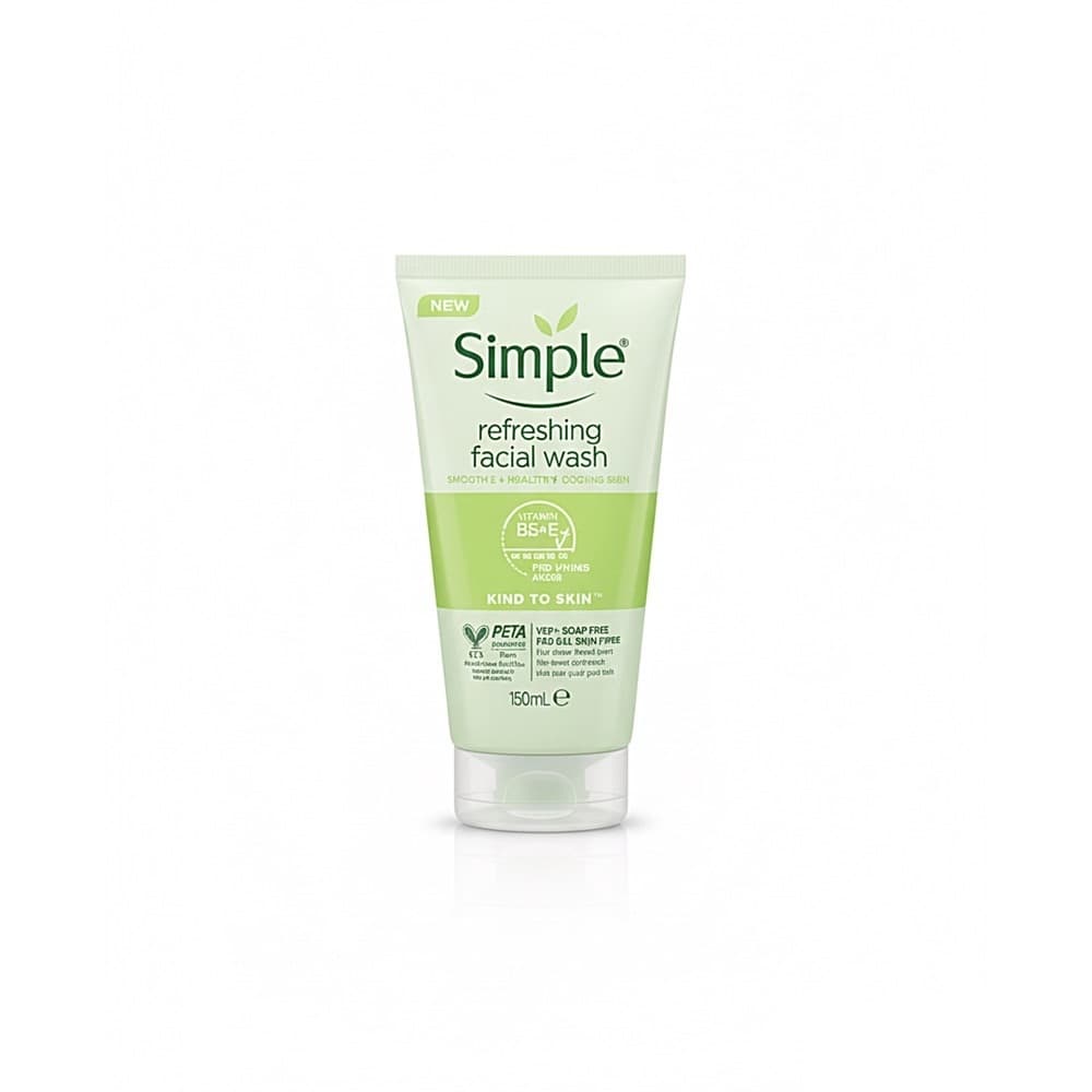 ژل شوینده صورت سیمپل (فیس واش) Simple Refreshing Facial Wash