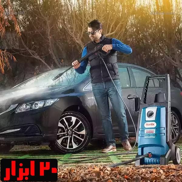 کارواش 150 بار 1800 وات ذغالی رونیکس مدل RP-U150 — تصویر ۶
