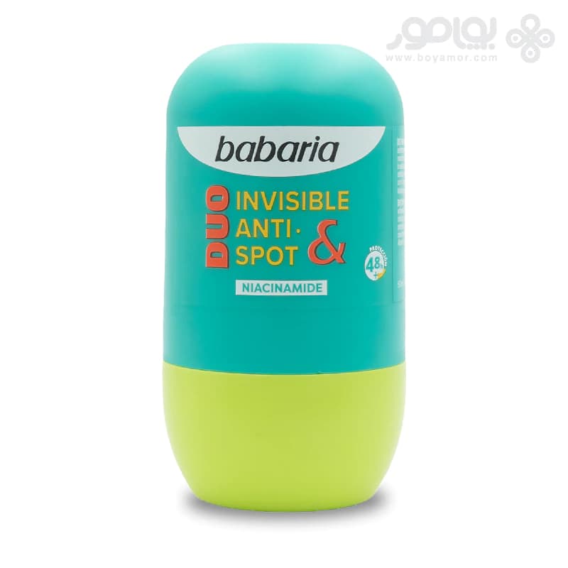 رول دئودورانت ضد لک باباریا INVISIBLE & ANTI SPOT حجم 50 میل
