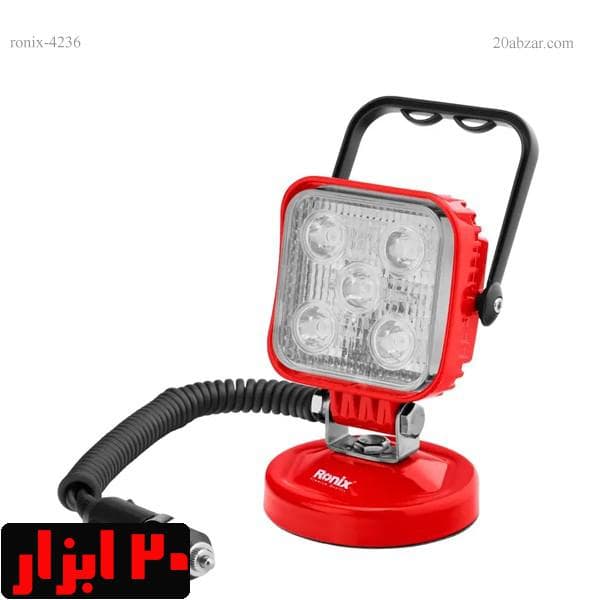 چراغ کار شارژی فندکی خودرویی رونیکس 1000 لومن مدل RH-4236