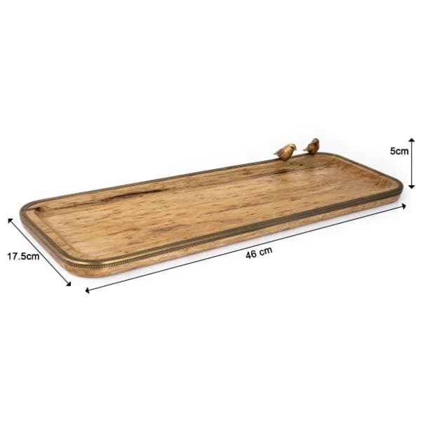 سینی گلدکیش مدل گلدن برد کد GK829460 — تصویر ۲