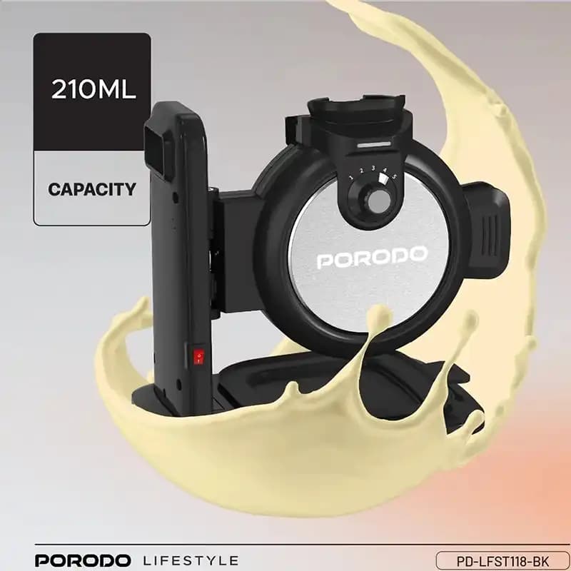 دستگاه وافل ساز پرودو مدل Porodo Vertical Waffle Maker LFS118 — تصویر ۲