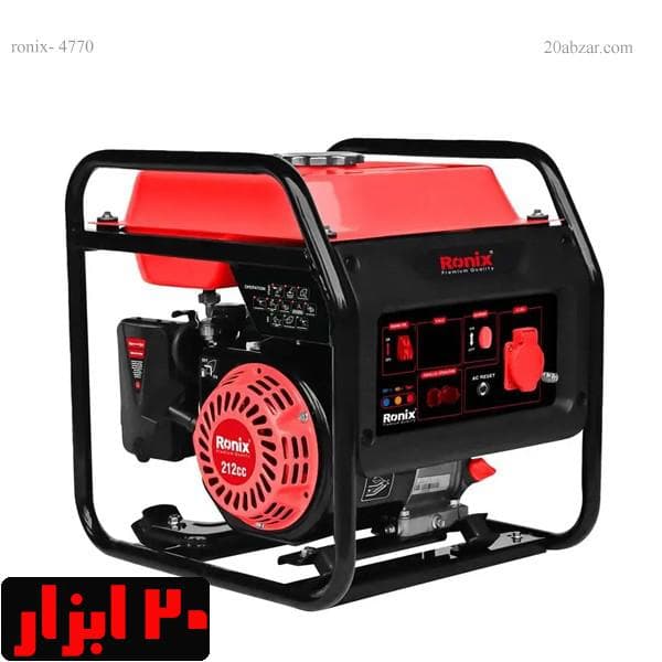 ژنراتور اینورتر کامپکت بنزینی 3500 وات رونیکس مدل RH-4770