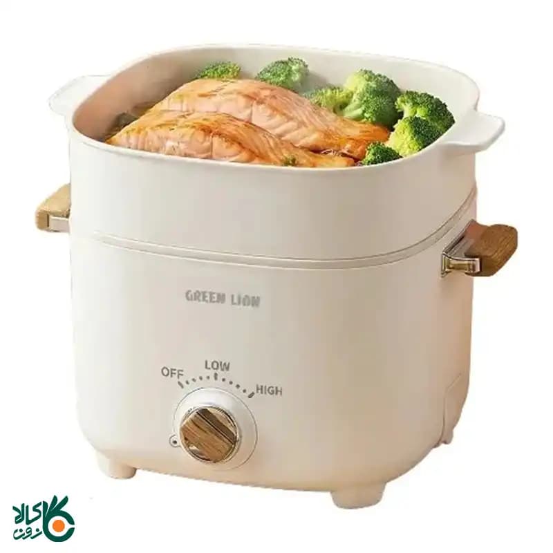 پلوپز برقی چند کاره گرین لاین مدل Green Lion Multi-Pot Electric Cooker