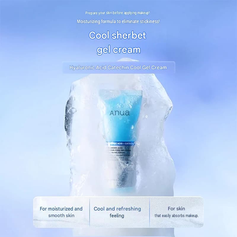 ژل کرم خنک کننده و جمع کننده منافذ آنوا COOL HYDRATION حجم 80 میل — تصویر ۳