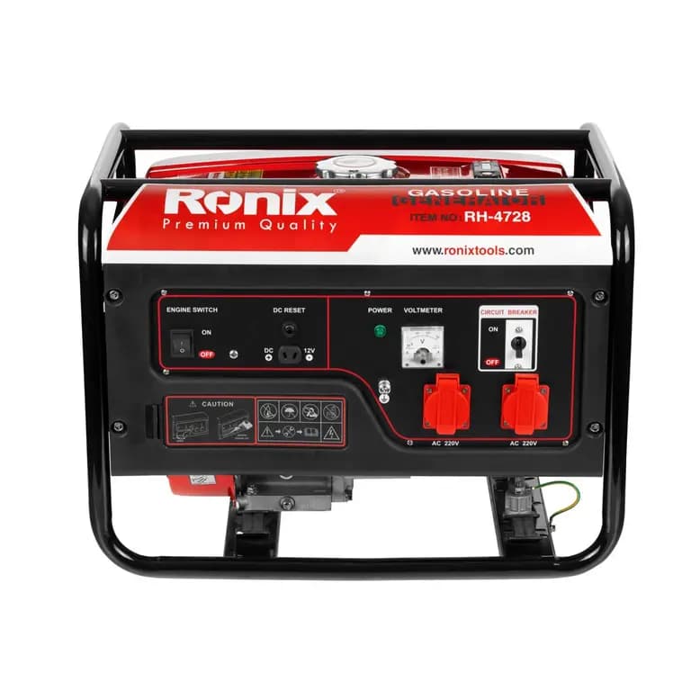 ژنراتور بنزینی 2800 وات رونیکس مدل RH-4728 — تصویر ۱۲