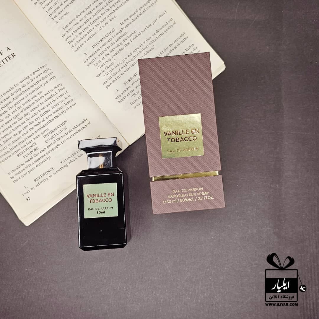 عطر و ادکلن تام فورد توباکو وانیل VANILLE EN TOBACCO فرگرانس ورد – حجم 80 میل — تصویر ۵