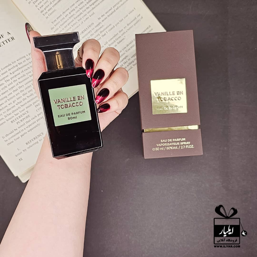 عطر و ادکلن تام فورد توباکو وانیل VANILLE EN TOBACCO فرگرانس ورد – حجم 80 میل — تصویر ۳