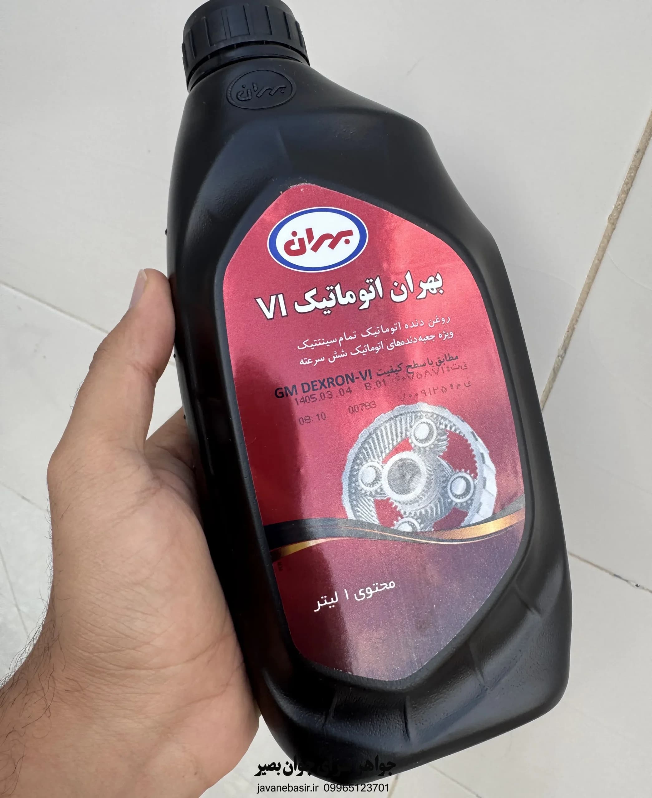 روغن گیربکس اتوماتیک بهران مدل VI (DEXRON VI) حجم ۱ لیتر