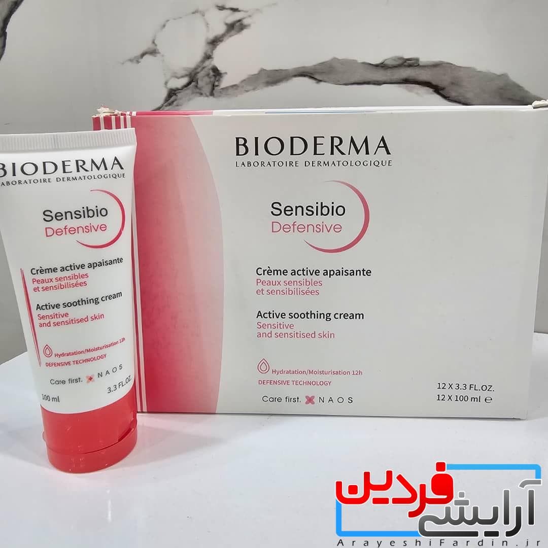 کرم آبرسان بایودرما مدل Sensibio Defensive Rich — تصویر ۳