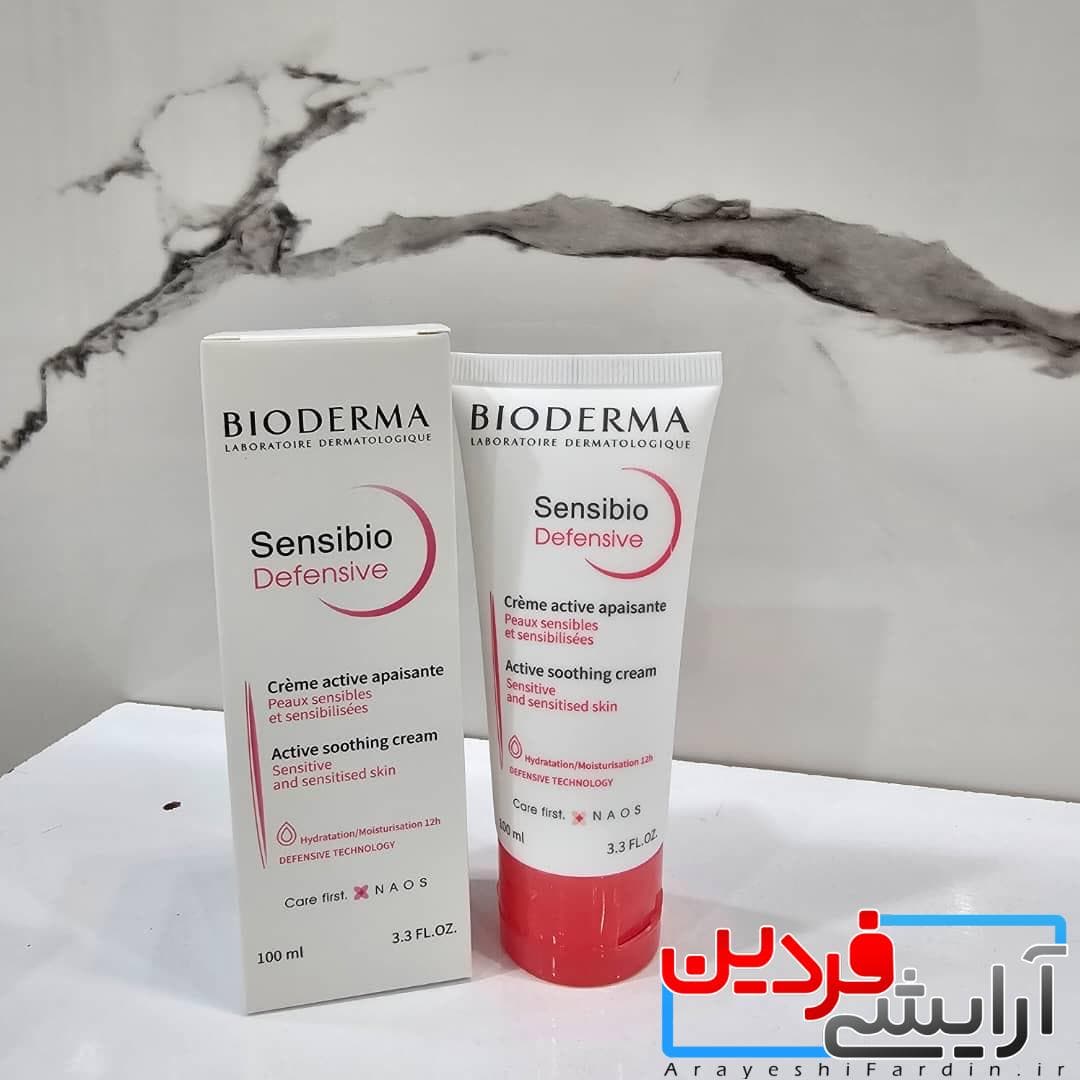 کرم آبرسان بایودرما مدل Sensibio Defensive Rich — تصویر ۵