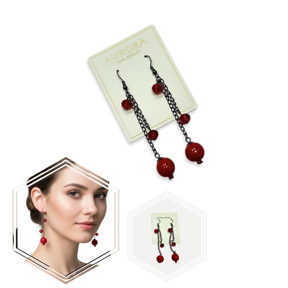گوشواره شب یلدا طرح انار