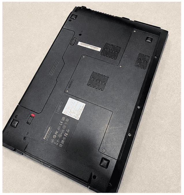 لپ تاپ استوک Lenovo مدل B570e پردازنده celeron ظرفیت 120 گیگابایت SSD رم 4 گیگابایت سایز ۱۵.۶ اینچ — تصویر ۶