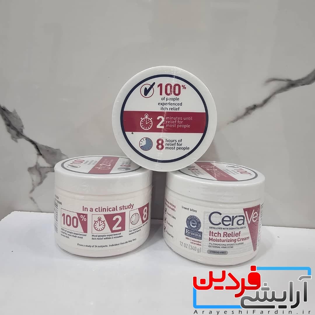 کرم مرطوب کننده رفع خارش سراوی Cerave — تصویر ۲