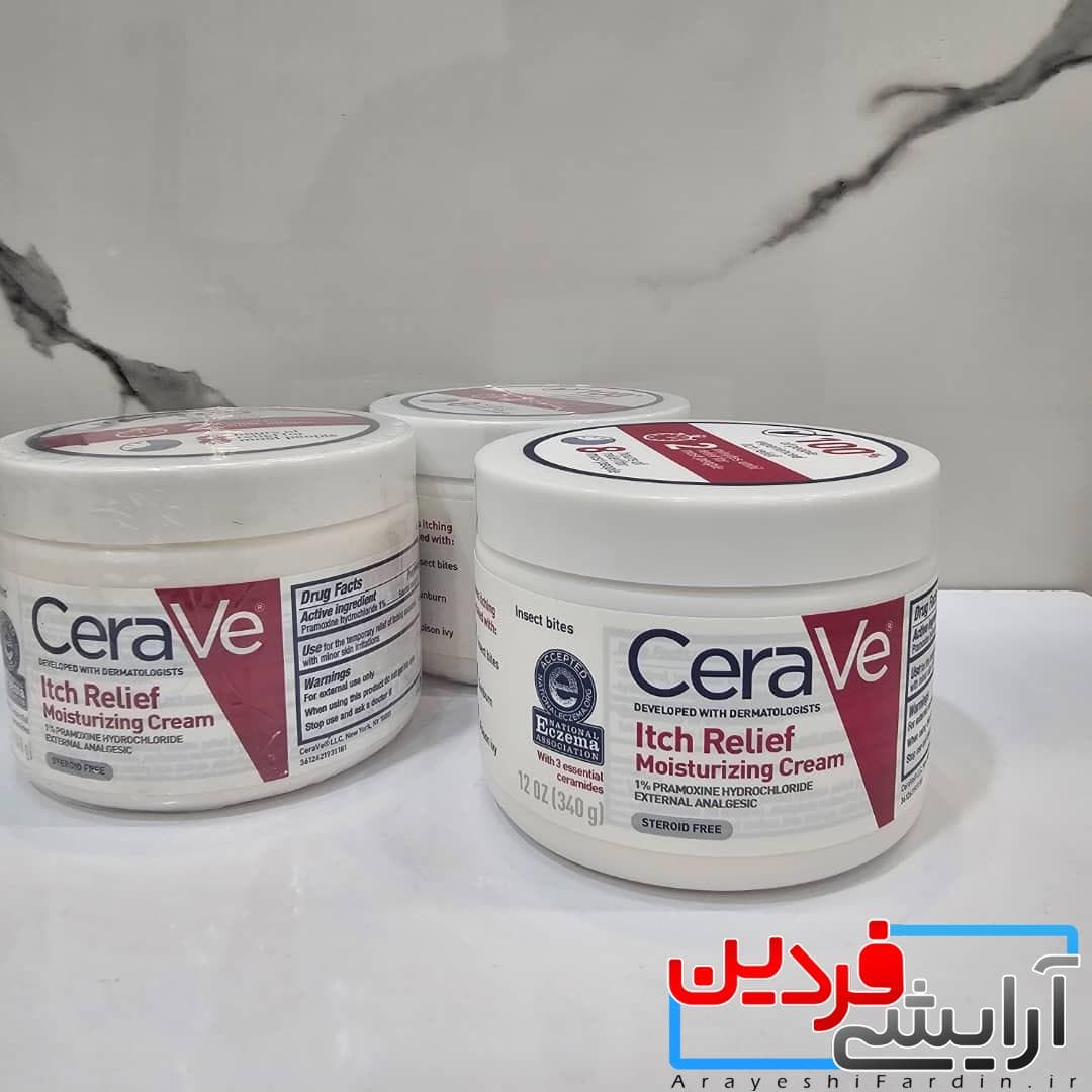 کرم مرطوب کننده رفع خارش سراوی Cerave — تصویر ۶