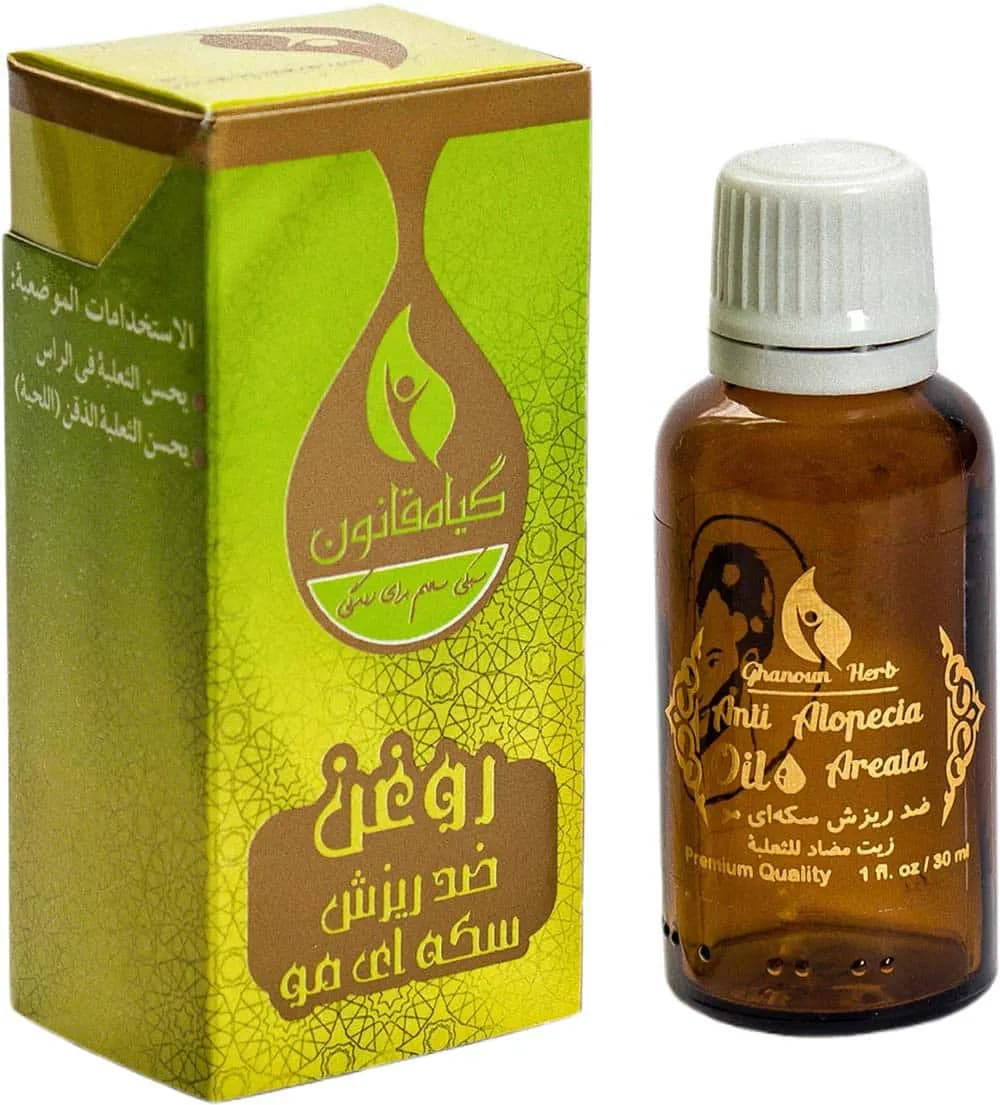 روغن ضد ریزش سکه‌ای مو قانون