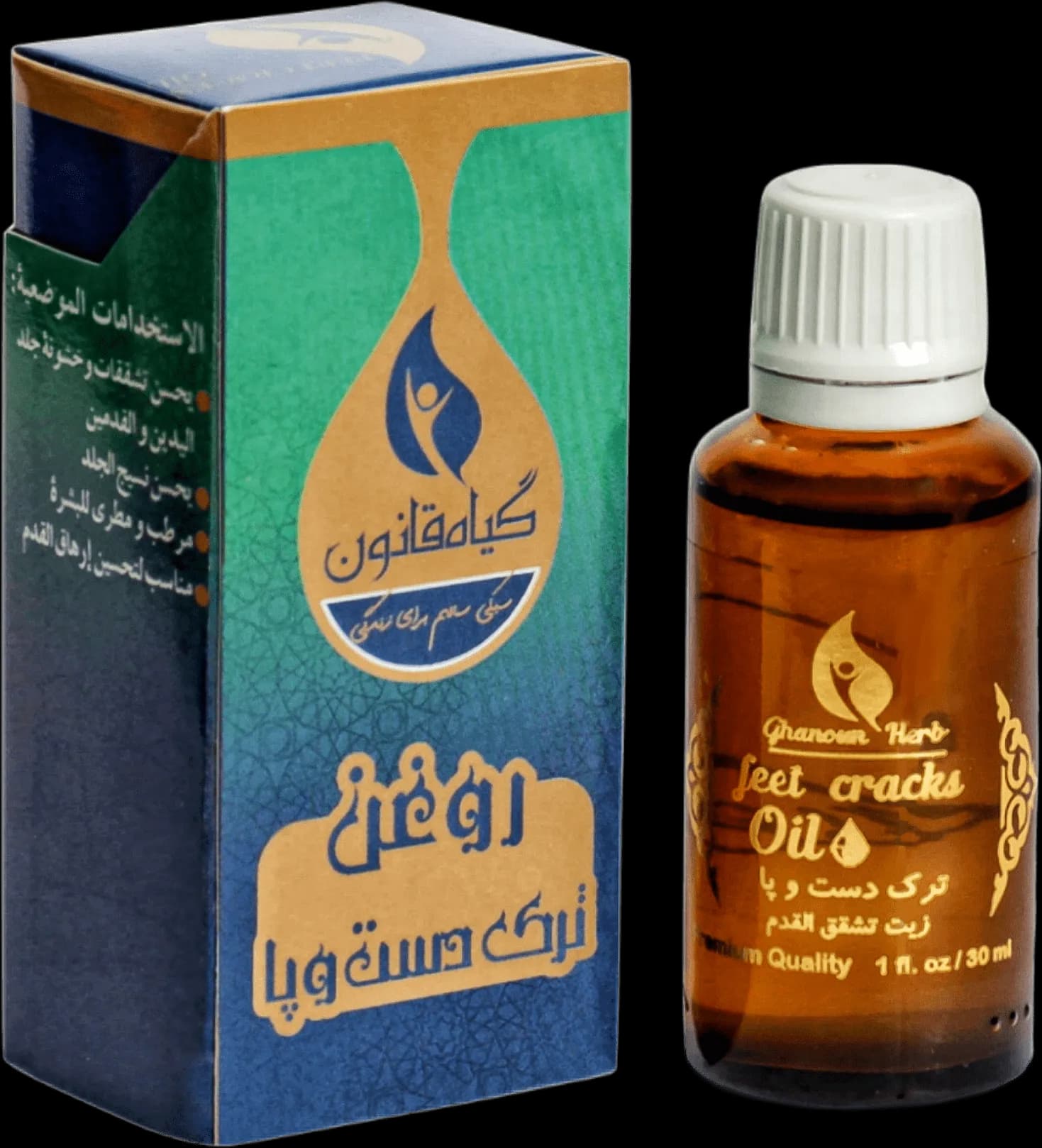 روغن ترک دست و پا قانون (۳۰ میلی لیتر)
