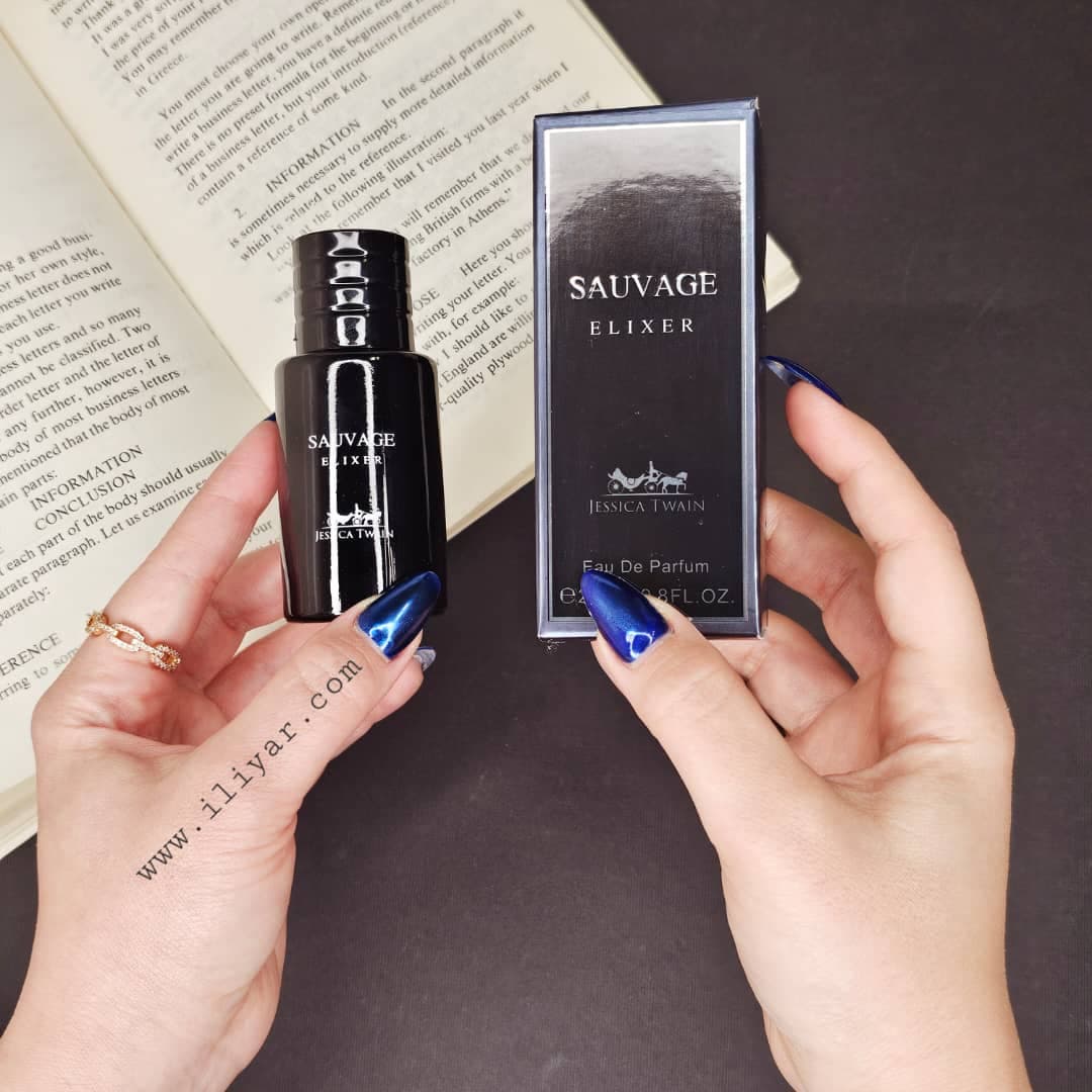 عطر ادکلن ساواج الکسیر SAUVAGE ELIXER جسیکا تویین – حجم 25 میل