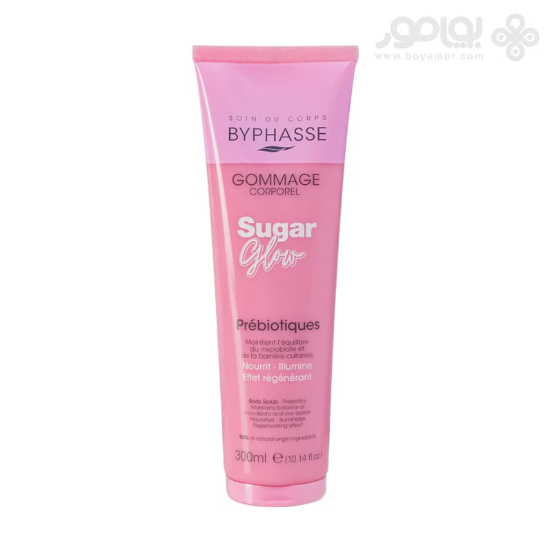 اسکراب بدن درخشان کننده بایفاس SUGAR GLOW