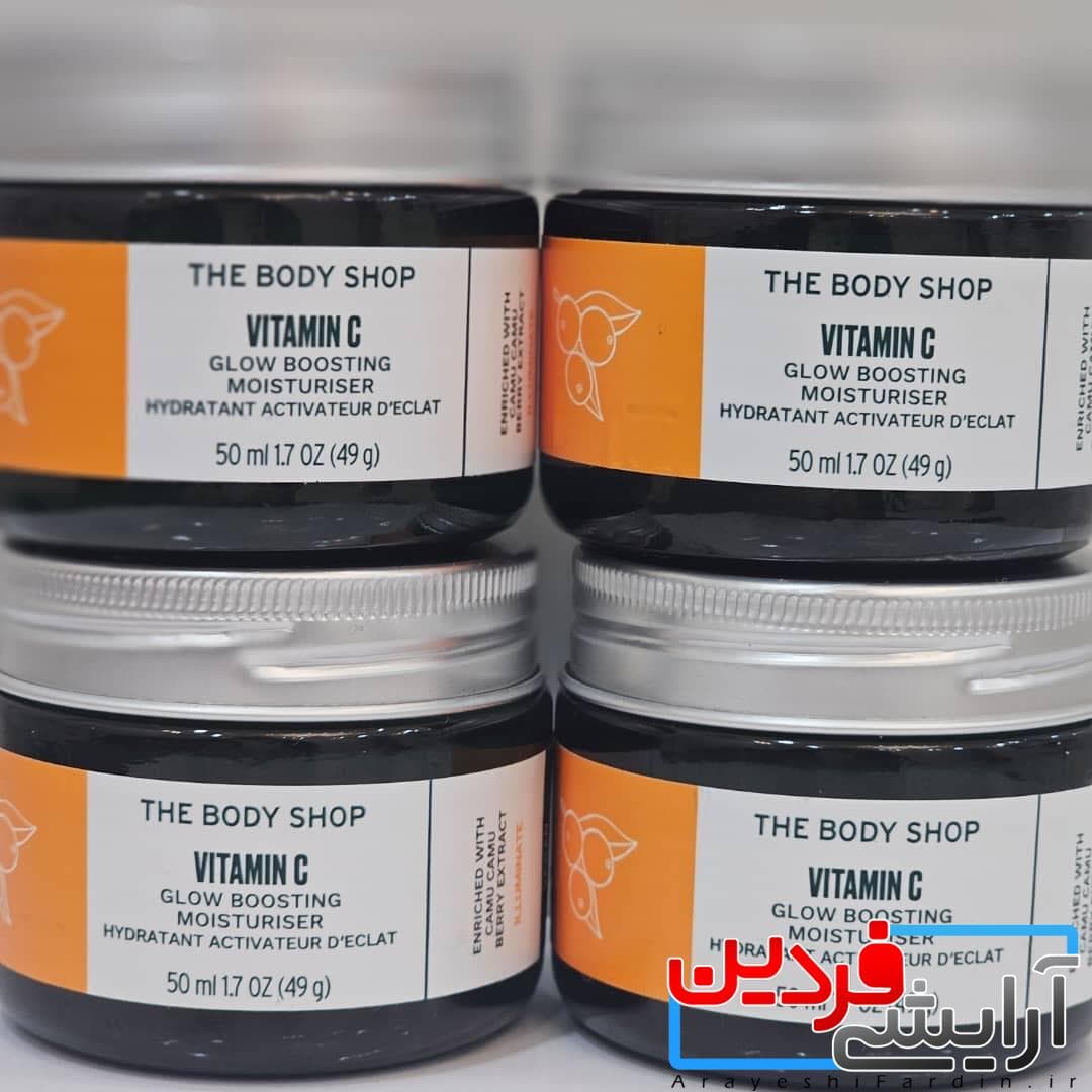 ژل کرم آبرسان مرطوب کننده و تقویت کننده ویتامین سی بادیشاپ — تصویر ۴
