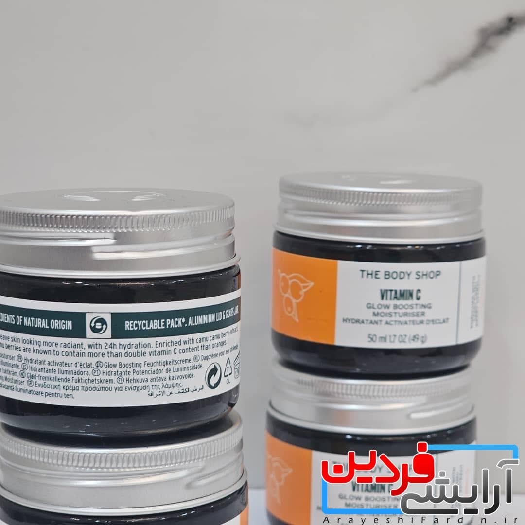 ژل کرم آبرسان مرطوب کننده و تقویت کننده ویتامین سی بادیشاپ — تصویر ۷