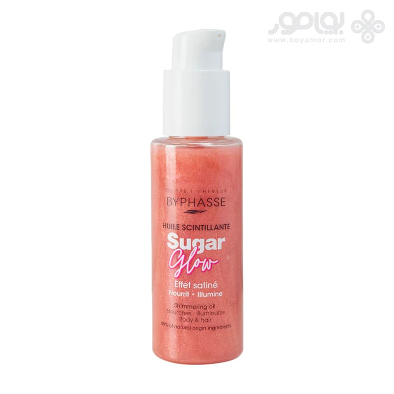 روغن شاین بدن و مو بایفاس SUGAR GLOW