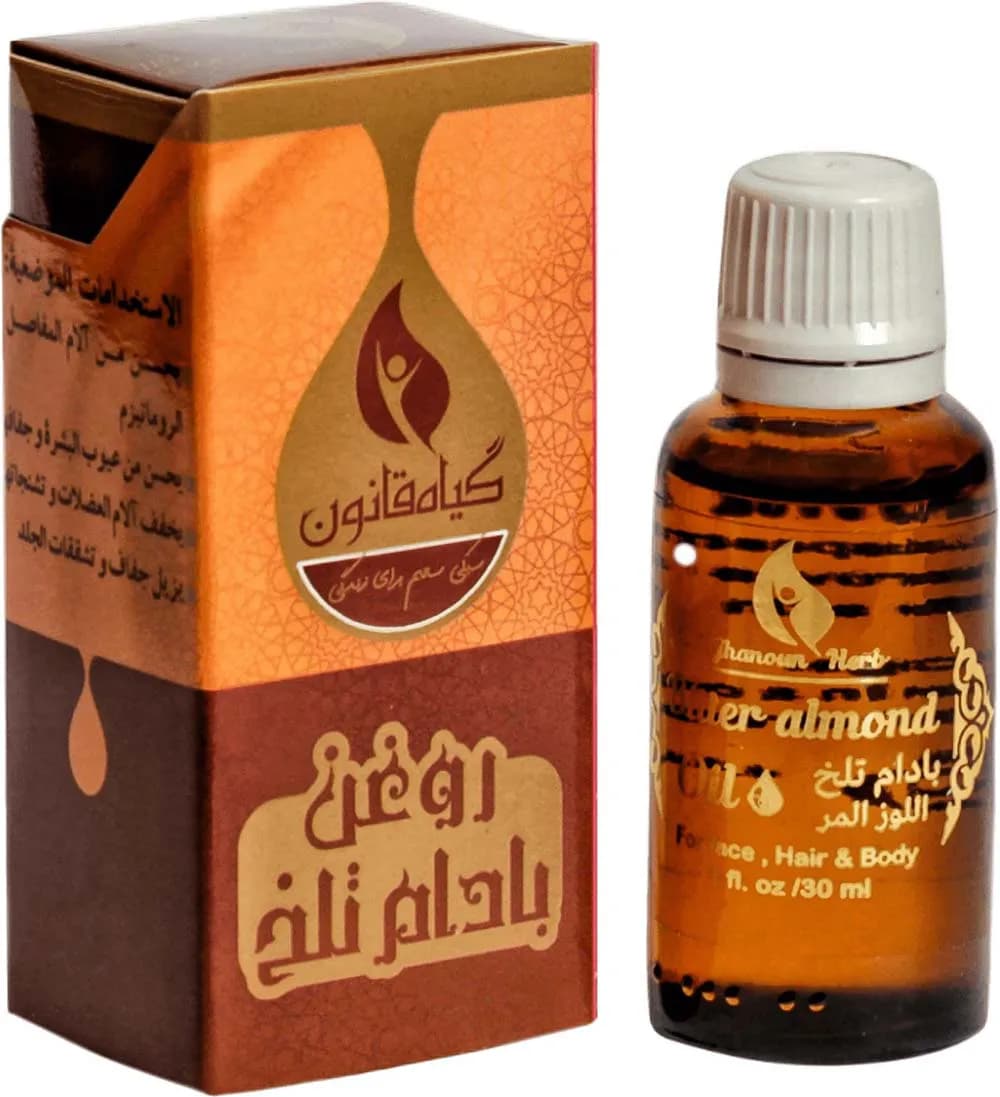 روغن بادام تلخ قانون [خالص و اصیل]