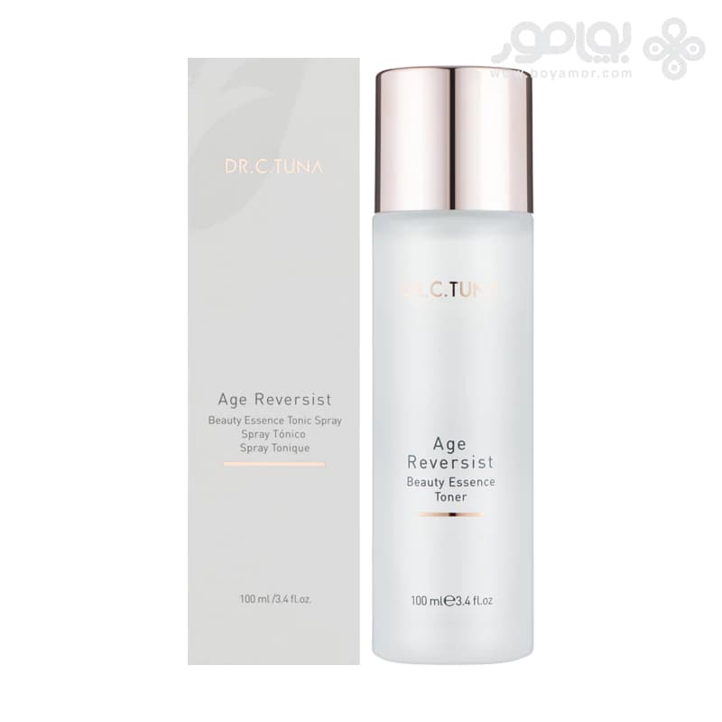 تونر جوان ساز دکتر تونا فارماسی AGE REVERSIST حجم 100 میل — تصویر ۲