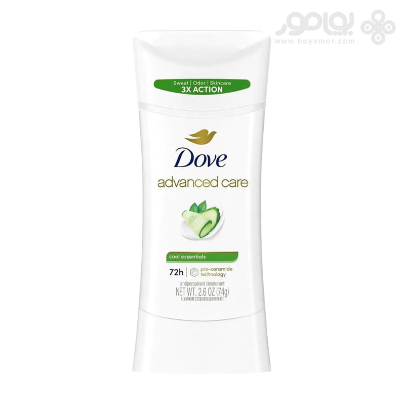 استیک دئودورانت داو ADVANCED CARE رایحه COOL ESSENTIAL