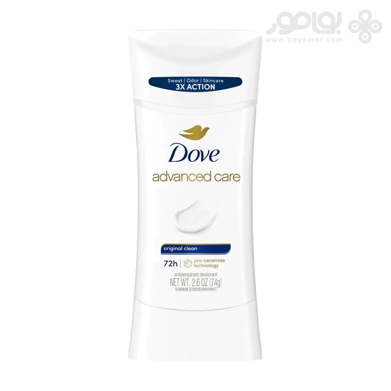 استیک دئودورانت داو ADVANCED CARE رایحه ORIGINAL CLEAN