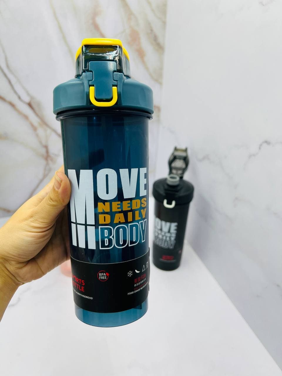 قمقمه پلاستیکی ایوان سبز کد EYS-8896 800ML – فورلایف — تصویر ۶