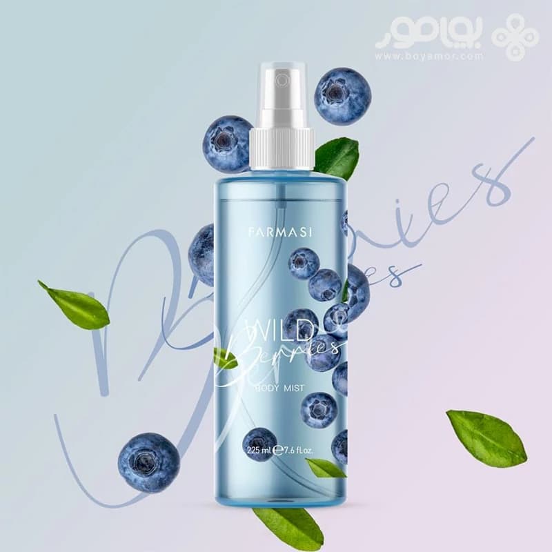 بادی میست فارماسی WILD BERRIES حجم 225 میل — تصویر ۲
